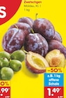 Zwetschgen Moldau, Kl. I im Netto Marken-Discount Prospekt Zwetschgen Moldau, Kl. I von  im aktuellen Netto Marken-Discount Prospekt für 1,49 €