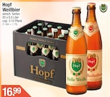 alkoholfreies Bier im Getränke City Prospekt Helle Weiße von Hopf im aktuellen Getränke City Prospekt für 16,99 €