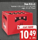Kölsch bei EDEKA im Prospekt "" für 10,49 €