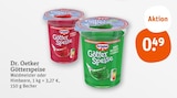 Götterspeise Waldmeister oder Himbeere im tegut Prospekt Götterspeise Waldmeister oder Himbeere von Dr. Oetker im aktuellen tegut Prospekt für 0,49 €