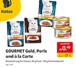 Gold, Perle und à la Carte Angebote von Gourmet bei Das Futterhaus Hürth für 0,49 €