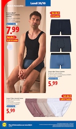 Prix et réduction Débardeur Homme dans le prospectus Lidl en cours Offre Débardeur Homme dans le catalogue Lidl du moment à la page 68