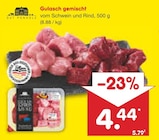 Gulasch gemischt Angebote von Gut Ponholz bei Netto Marken-Discount Dresden für 4,44 €