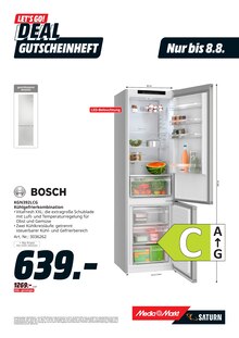Kühlschrank im aktuellen MediaMarkt Saturn Prospekt (Dinslaken) Kühlschrank im MediaMarkt Saturn Prospekt "LET'S GO! DEALS GUTSCHEINHEFT" mit 17 Seiten (Dinslaken)