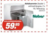 Abfallsammler Double 1 Angebote von Naber bei Möbel AS Neustadt für 59,95 €