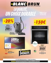 Catalogue Multimédia & Electroménager Blanc Brun en cours à Vernon et alentours, "LA QUALITÉ, UN CHOIX DURABLE", 8 pages, 12/05/2025 - 14/06/2025
