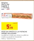 Pâté en croûte à la pistache à Intermarché dans La Doye Pâté en croûte à la pistache à Intermarché dans La Doye