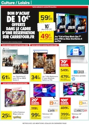 Offre LG dans le catalogue Carrefour du moment à la page 54