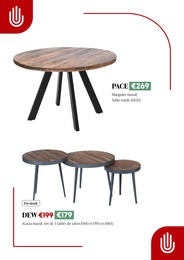 Offre Table Ronde dans le catalogue Crack du moment à la page 16