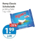 Classic Schokolade von Romy im aktuellen V-Markt Prospekt für 1,99 €