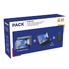 Pack Tablette tactile Samsung Galaxy Tab S10+ 124" Wifi 256 Go Gris + Etui Clavier + Bloc de charge - Samsung en promo chez Fnac Aubagne à 1 199,99 €
