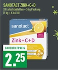 Zink+C+D Angebote von Sanotact bei Marktkauf Bochum für 2,25 €