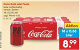 Coca-Cola oder Fanta Angebote bei Netto Marken-Discount Vechelde für 8,99 €