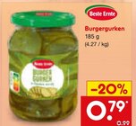Burgergurken im Angebot bei Netto Marken-Discount in Erfurt Burgergurken Angebote von Beste Ernte bei Netto Marken-Discount Erfurt für 0,79 €