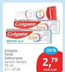 Total Zahncreme von Colgate im aktuellen budni Prospekt