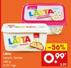 Aktuelle Margarine Angebote bei Netto Marken-Discount in Essen Aktuelles Lätta Angebot bei Netto Marken-Discount in Essen ab 0,99 €