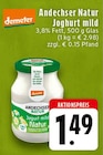Joghurt mild im Angebot bei EDEKA in Wermelskirchen Joghurt mild Angebote von demeter bei EDEKA Wermelskirchen für 1,49 €
