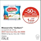 Mozzarella - Galbani dans le catalogue Monoprix