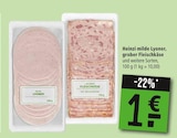 Marktkauf Friedrichshafen - Milde Lyoner Angebot im Prospekt Milde Lyoner bei Marktkauf im Friedrichshafen Prospekt für 1,00 €