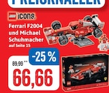 Ferrari F2004 und Michael Schuhmacher bei Kaufhaus Stolz im Prospekt "" für 66,66 €