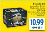 Bier im Angebot bei diska in Schneeberg Bier Angebote von Krombacher bei diska Schneeberg für 10,99 €