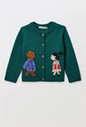 Cardigan tricot brodé dans le catalogue Monoprix Margaret