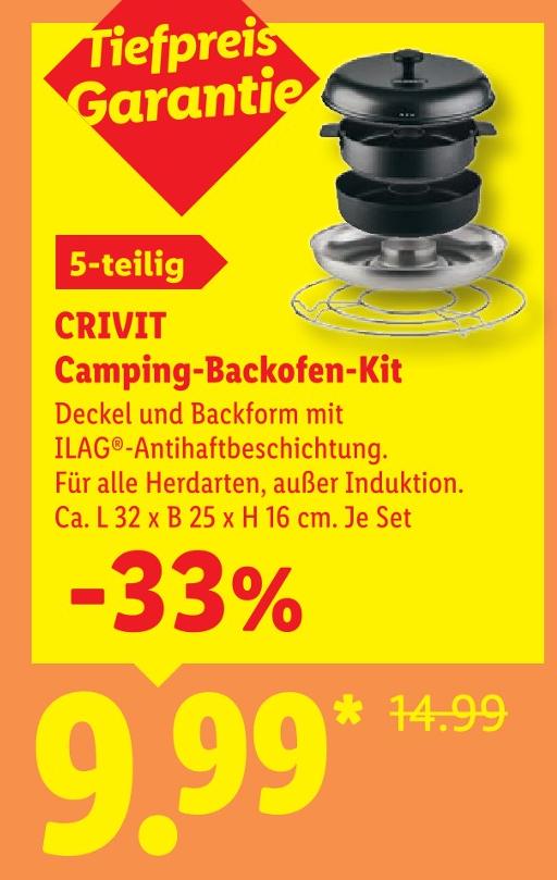Camping-Backofen-Kit