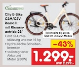 Aktuelle Fahrrad Angebote bei Netto Marken-Discount in Kassel Aktuelles City E-Bike C3M/C3V Roma II mit Riemenantrieb 28" Angebot bei Netto Marken-Discount in Kassel ab 1.299,00 €