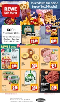 Aktueller REWE Prospekt "Dein Markt" für Essen Aktueller REWE Prospekt für Essen mit Seiten