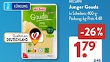 Junger Gouda von Milsani im aktuellen ALDI SÜD Prospekt für 1,79 €