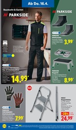 Arbeitskleidung Angebot im aktuellen Lidl Prospekt auf Seite 52
