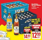 Hell oder Weißbier von Benediktiner im aktuellen E center Prospekt für 12,99 €