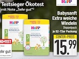 Babysanft Extra weiche Windeln von HiPP im aktuellen EDEKA Prospekt für 15,99 €