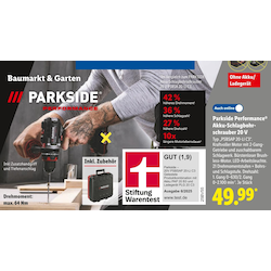 Parkside Performance Akku-Schlagbohrschrauber 20 V