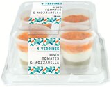 Verrines Pesto Tomates & Mozzarella en promo chez Colruyt Verrines Pesto Tomates & Mozzarella dans le catalogue Colruyt