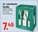 Trinkgut Brüggen (Burggemeinde) Prospekt mit  im Angebot für 7,49 €