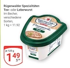 Teewurst im Angebot bei GLOBUS in Jena Teewurst Angebote von Rügenwalder Spezialitäten bei GLOBUS Jena für 1,49 €