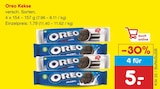 Kekse im Angebot bei Netto Marken-Discount in Borken Kekse Angebote von Oreo bei Netto Marken-Discount Borken für 5,00 €