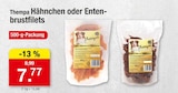 Hähnchenbrustfilets von Thempa für 7,77 € bei Zimmermann im Angebot Hähnchenbrustfilets von Thempa im aktuellen Zimmermann Prospekt