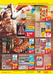 Netto Marken-Discount Rindfleisch im Prospekt 