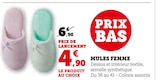 Mules Femme en promo chez Super U Bourges à 4,90 €