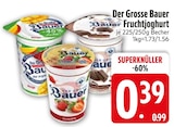 Erdbeeren im EDEKA Prospekt Fruchtjoghurt Mango von Der Grosse Bauer im aktuellen EDEKA Prospekt für 0,39 €