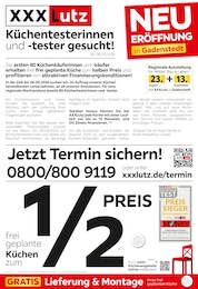 XXXLutz Prospekt für Lehrte mit 4 Seiten XXXLutz Prospekt für Lehrte: "NEUERÖFFNUNG in Gadenstedt", 4 Seiten, 22.08.2026 - 28.08.2026