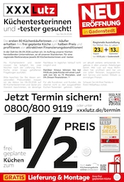 XXXLutz Lahstedt Prospekt der aktuellen Woche, gültig von 22.08.2026 bis 28.08.2026 Aktueller XXXLutz Lahstedt Prospekt "NEUERÖFFNUNG in Gadenstedt" mit 4 Seiten