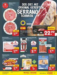 Wurst im aktuellen Netto Marken-Discount Prospekt (Göttingen) Wurst im Netto Marken-Discount Prospekt "Aktuelle Angebote" mit 63 Seiten (Göttingen)
