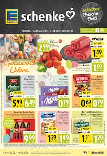 EDEKA Gütersloh Prospekt der aktuellen Woche, gültig von 30.03.2026 bis 04.04.2026 Aktueller EDEKA Gütersloh Prospekt "Aktuelle Angebote" mit 28 Seiten
