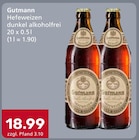 Getränke König - Hefeweizen dunkel alkoholfrei Angebot im Prospekt Hefeweizen dunkel alkoholfrei bei Getränke König im Prospekt "" für 18,99 €