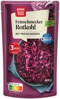 Rotkohl mit Preiselbeeren im Angebot bei REWE in Erfurt Rotkohl mit Preiselbeeren Angebote von REWE Beste Wahl bei REWE Erfurt für 0,99 €