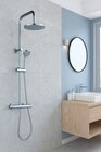 Colonne de douche thermostatique, chromé, Target Essebagno - Castorama Colonne de douche thermostatique, chromé, Target Essebagno à 79,00 € dans le catalogue Castorama