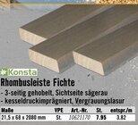 Rhombusleiste Fichte bei Hornbach im Münster Prospekt für 7,95 €